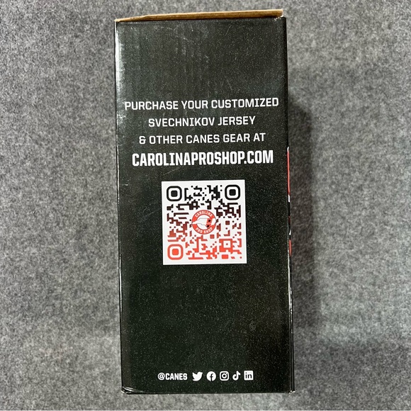 Carolina Hurricanes 2022-23 Limited Edition Bobblehead #37 Andrei Svechnikov MIB - Picture 4 of 6